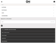 Tablet Screenshot of oliverhammer.com